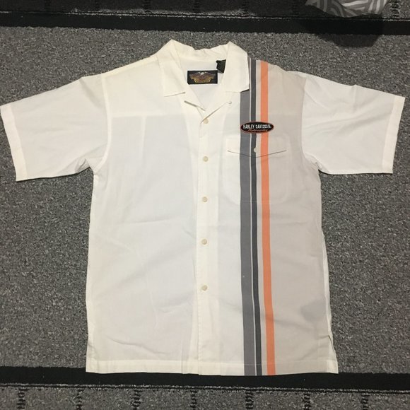 Harley-Davidson Other - Mens Harley Davidson Short Sleeve Button up Shirt